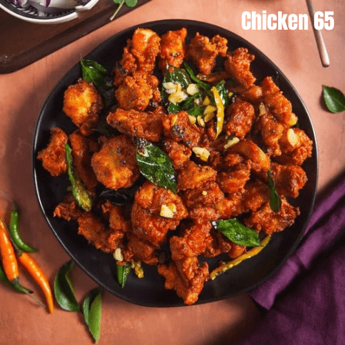 Crispy Chicken 65: A Spicy South Indian Delight