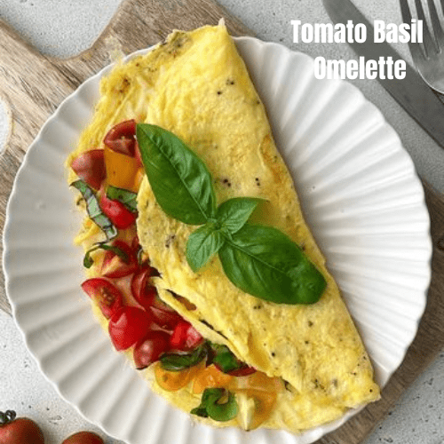 Savor the Season: Tomato Basil Omelette