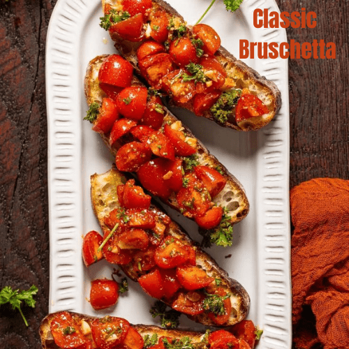 Deliciously Simple: Classic Bruschetta Recipe