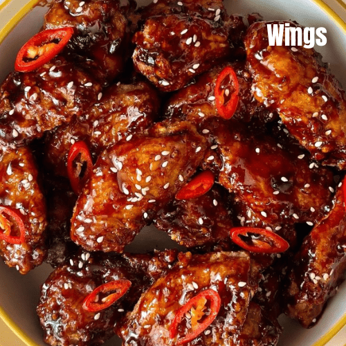 Crispy Gochujang Glazed Chicken Wings: The Ultimate Korean Delight