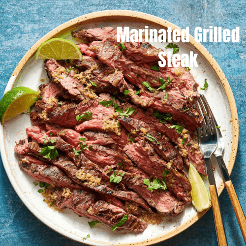 Juicy Marinated Grilled Steak Recipe: Perfectly Tender and Flavorful